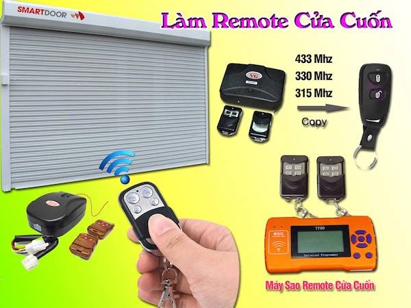 Làm khoá cửa cuốn